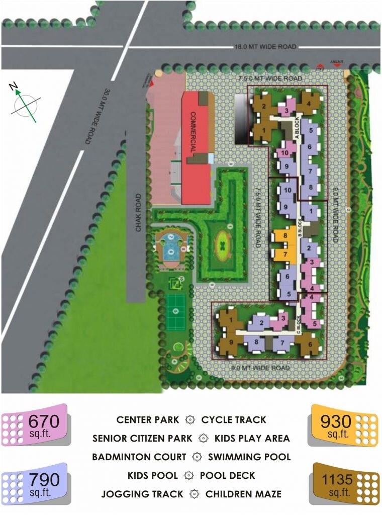 Shree Energy Classic Homes Master Plan Image