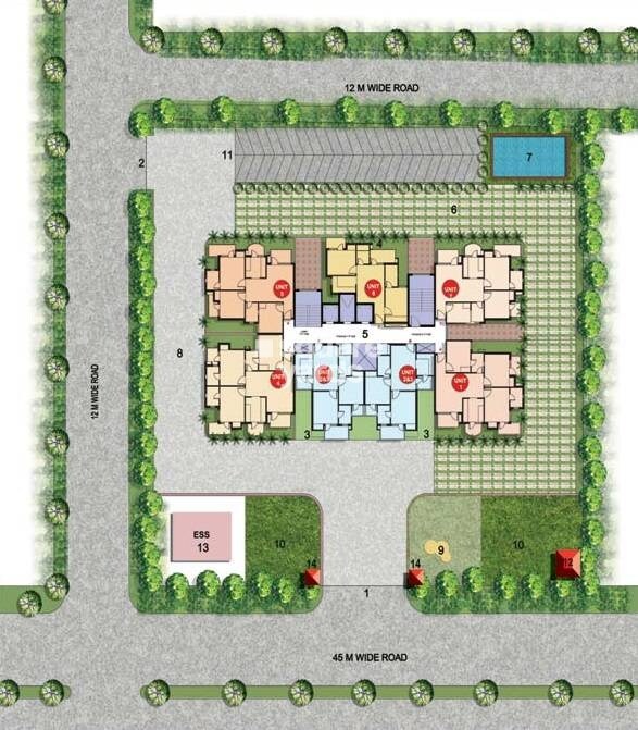 Shri Laxmi Celebration Residency Master Plan 1