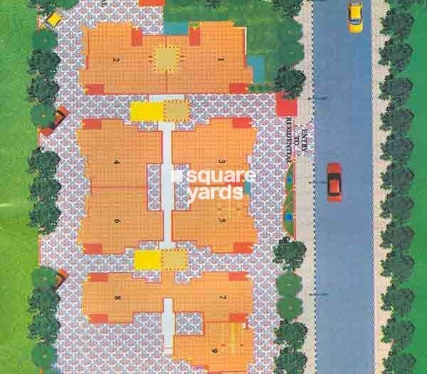 Shriram Residency Master Plan Image