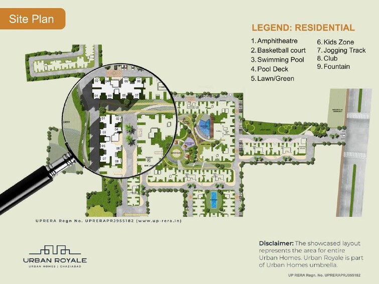 Shubh Homes Urban Royale Master Plan Image