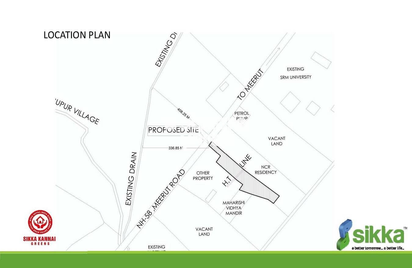 Sikka Kannan Greens Location Image