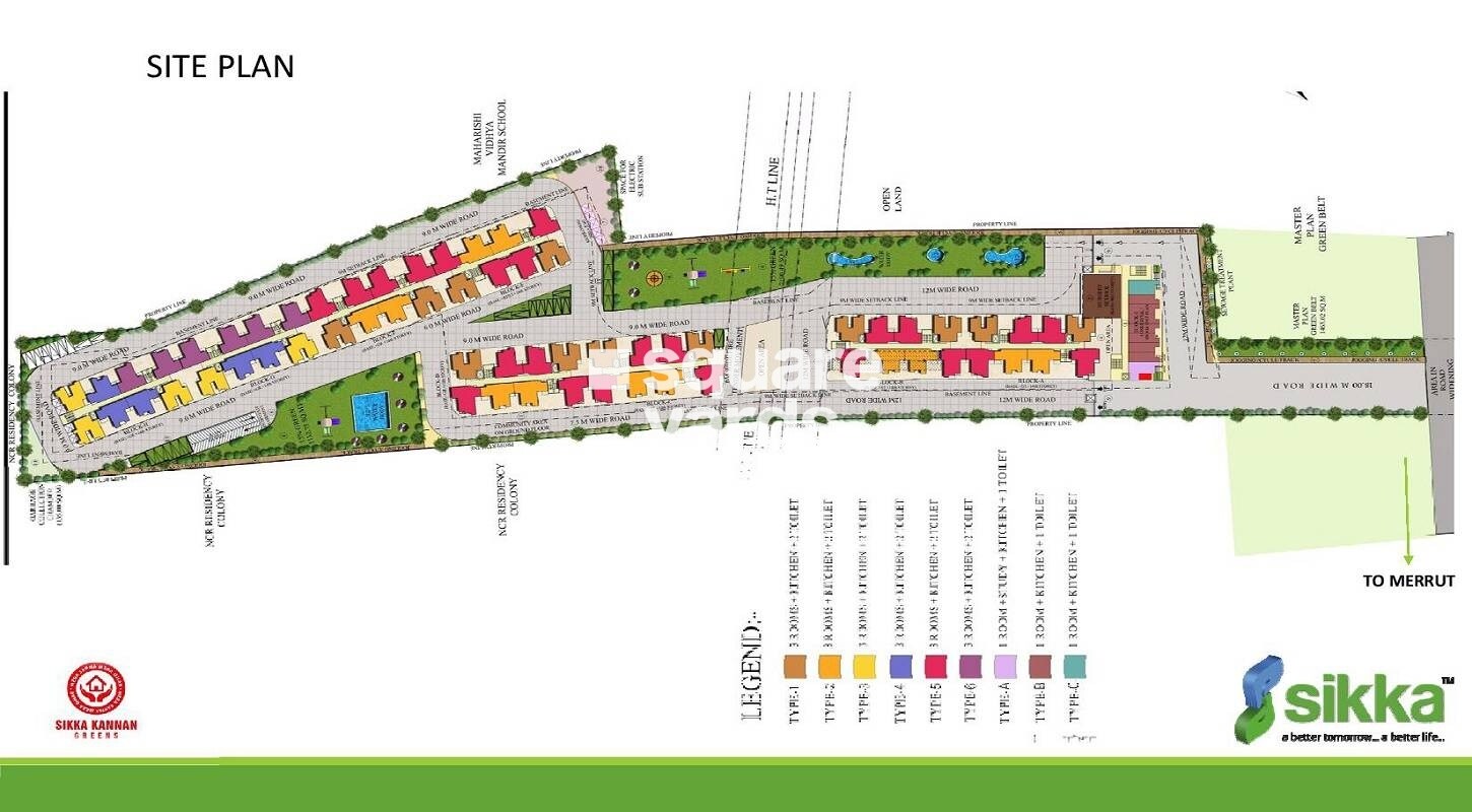 Sikka Kannan Greens Master Plan Image