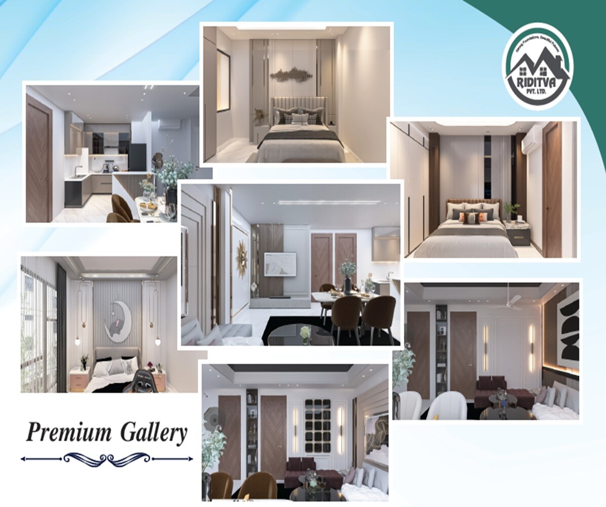 SR Dwarka City Apartment Interiors