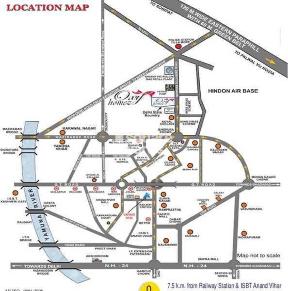 Super Realtech Oxy Homez Location Image