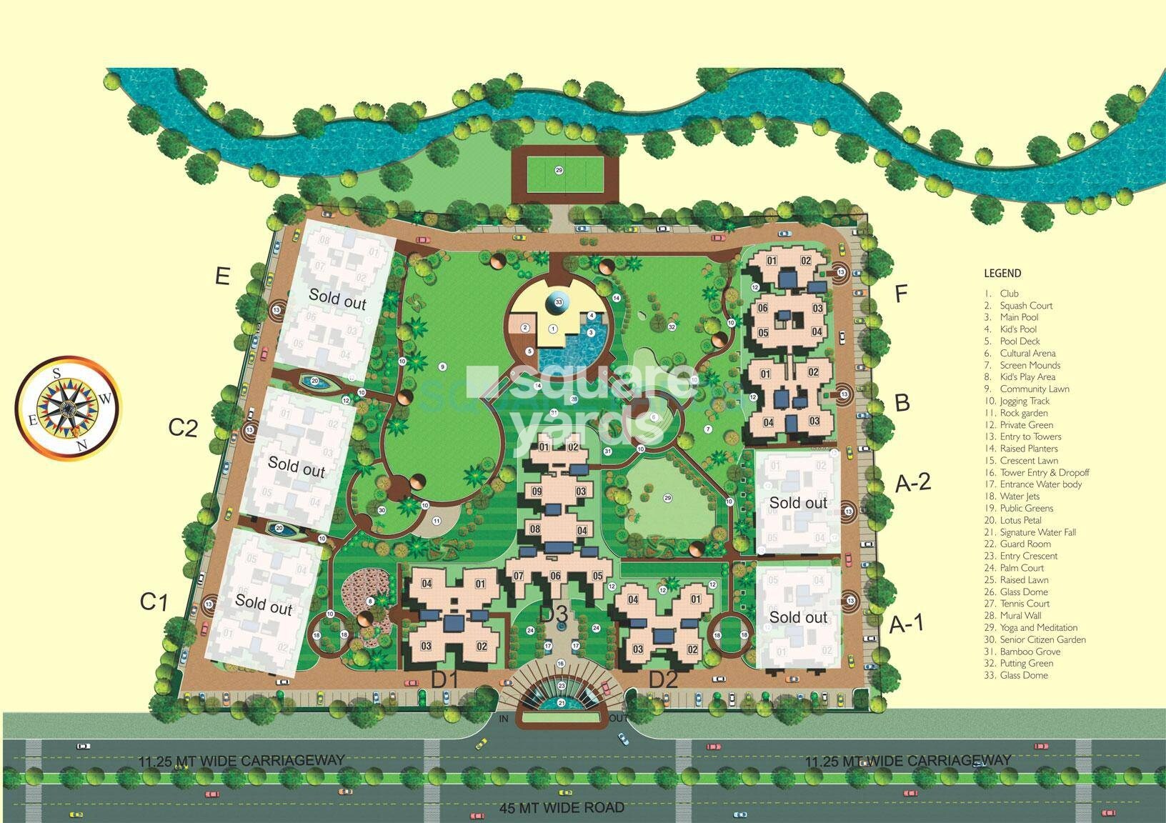 Supertech Livingston Master Plan Image