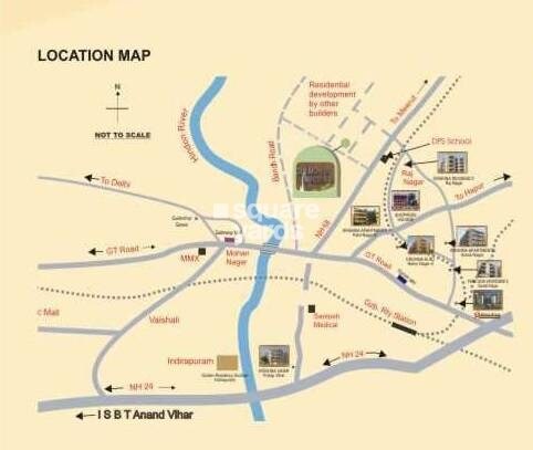 SVP Gulmohur Garden Location Image