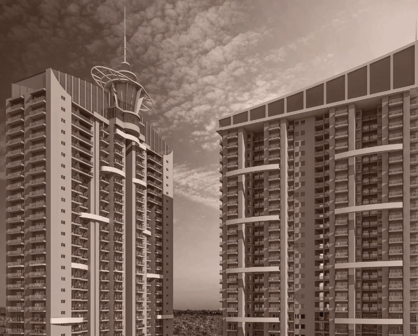 T And T Eutopia Phase 1 Apartment Exteriors