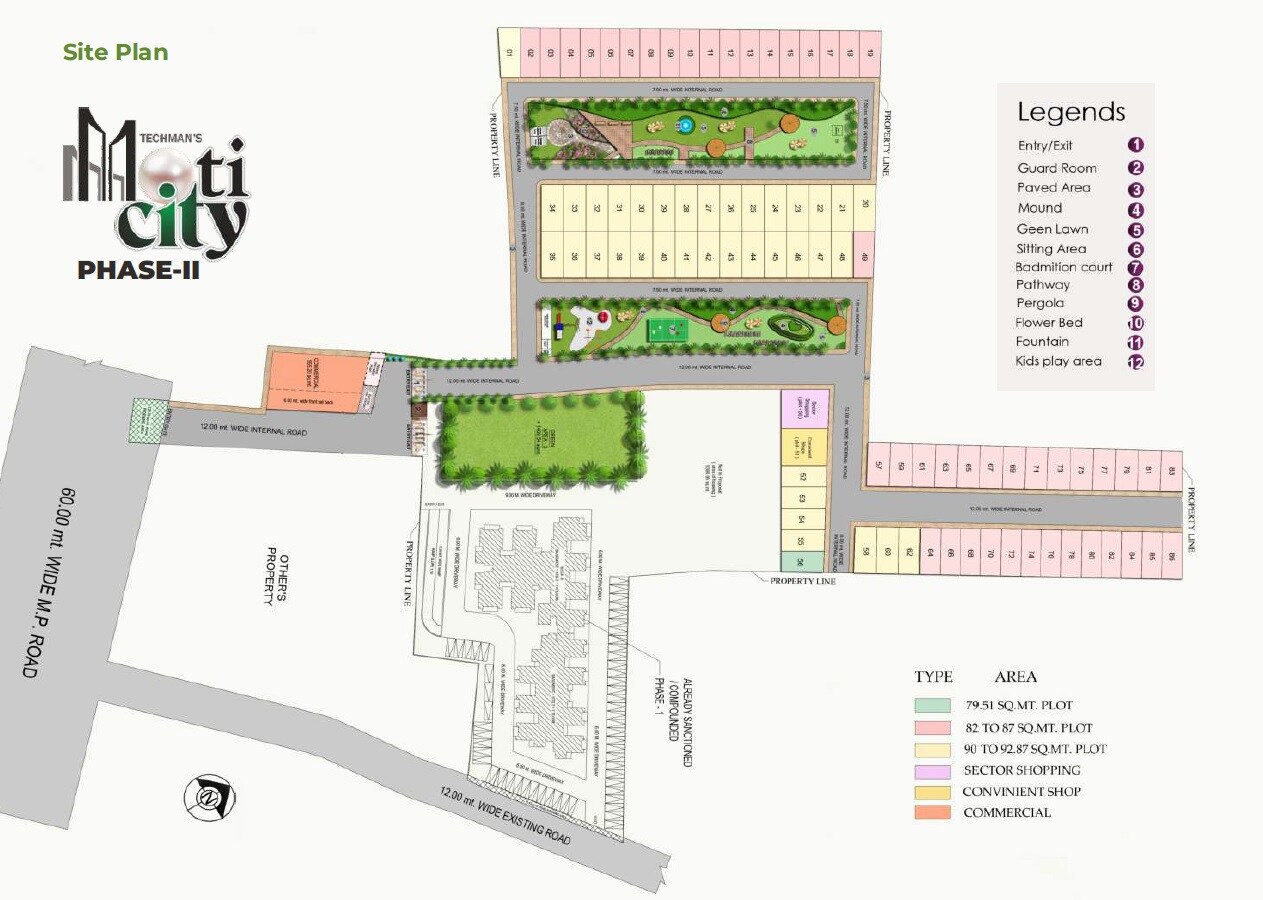 Techman Moti City Phase 2 Master Plan 1