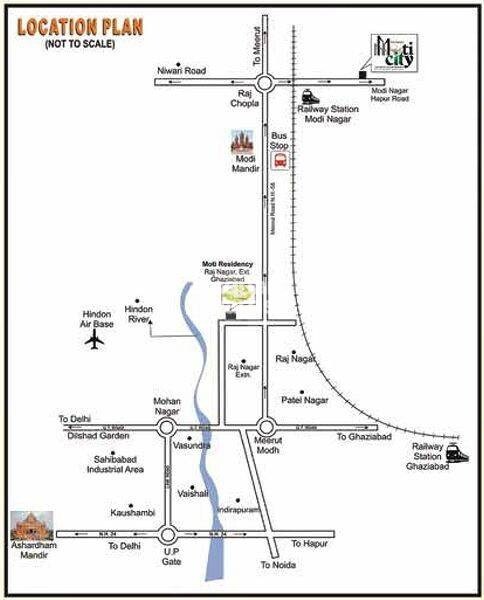 Techman Moti City Location Image