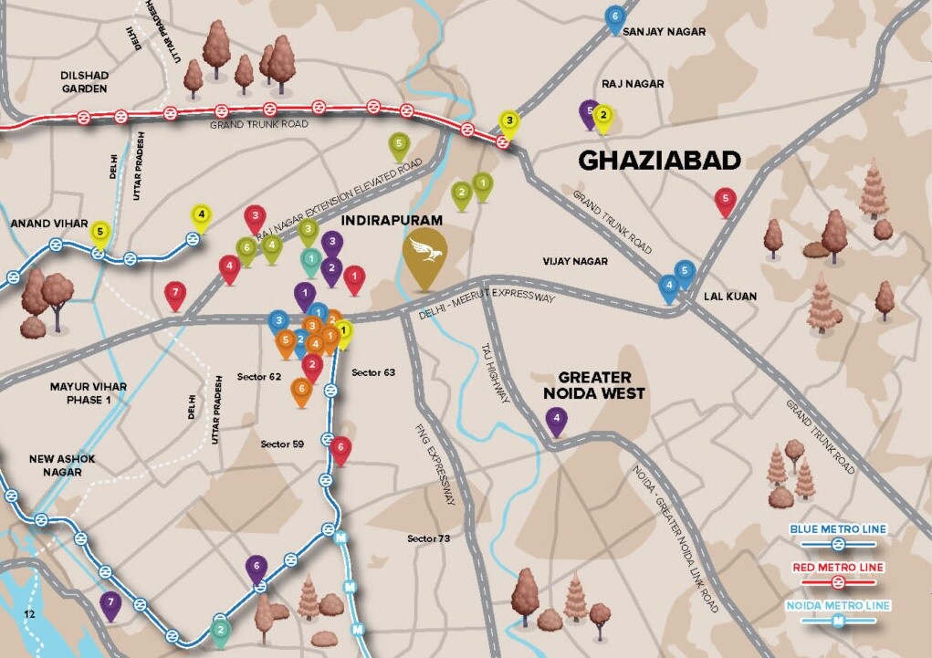 The Prestige City Location Image