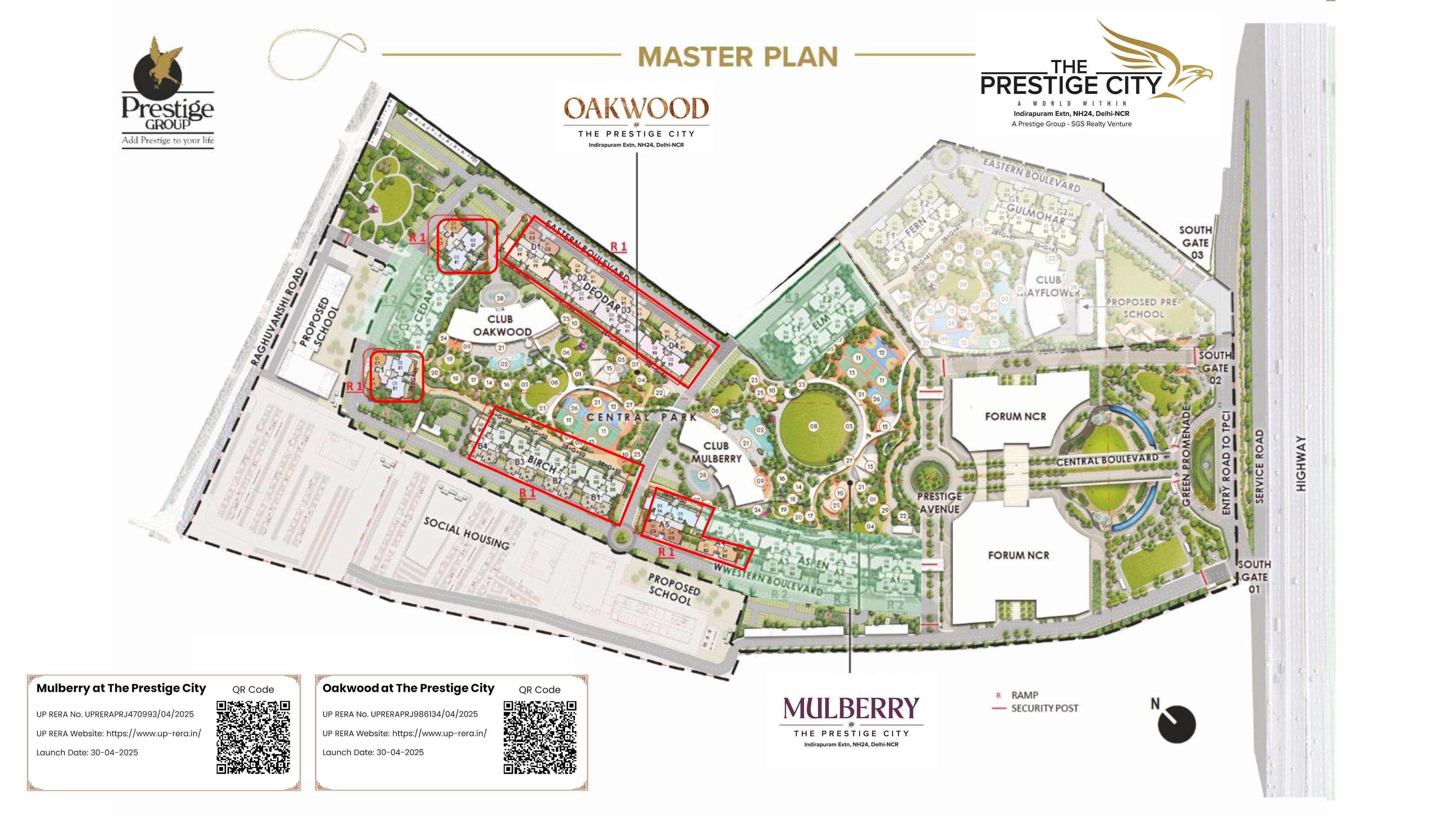 The Prestige City Master Plan Image