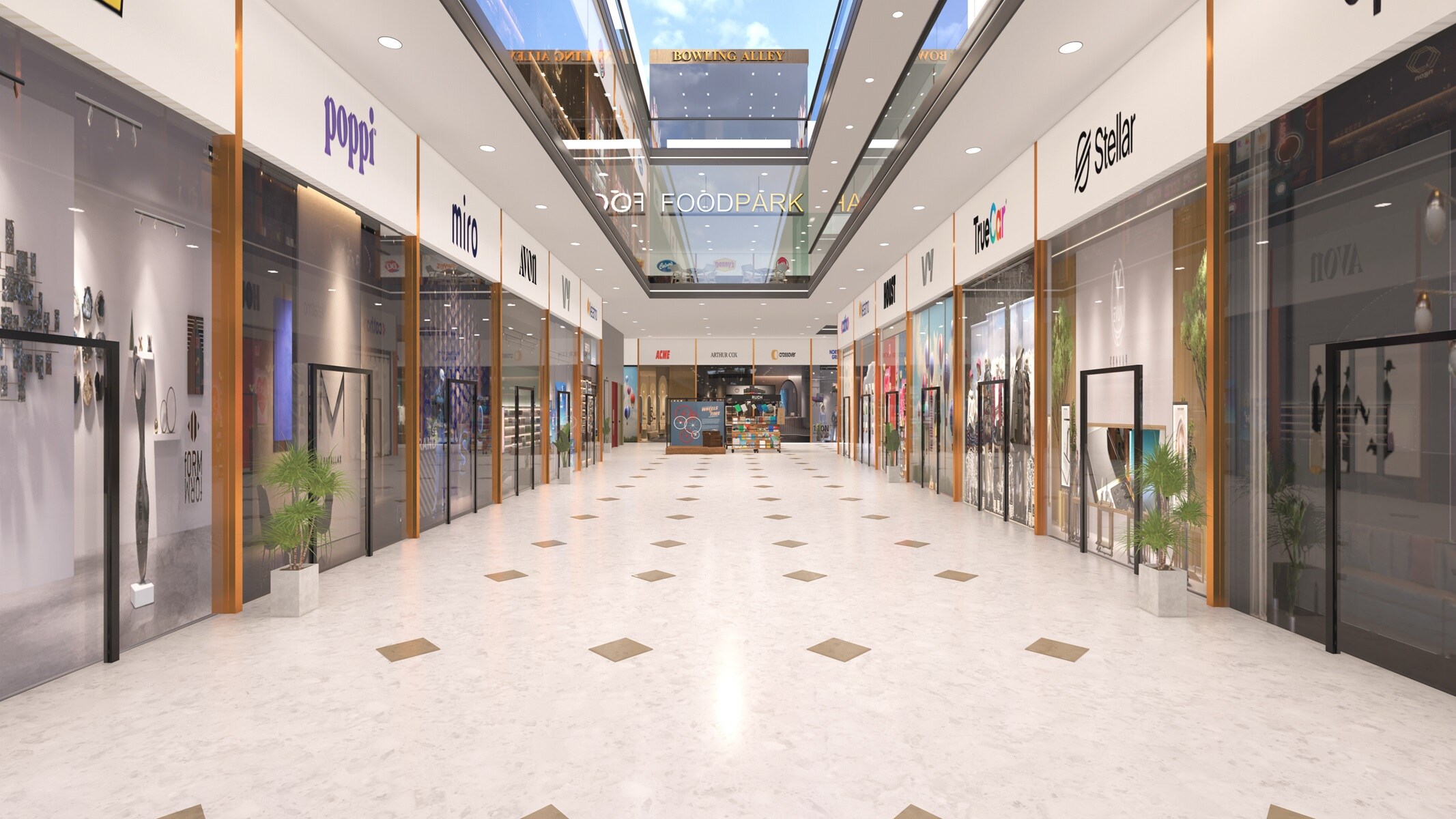 TRG The Mall Commercial Interiors