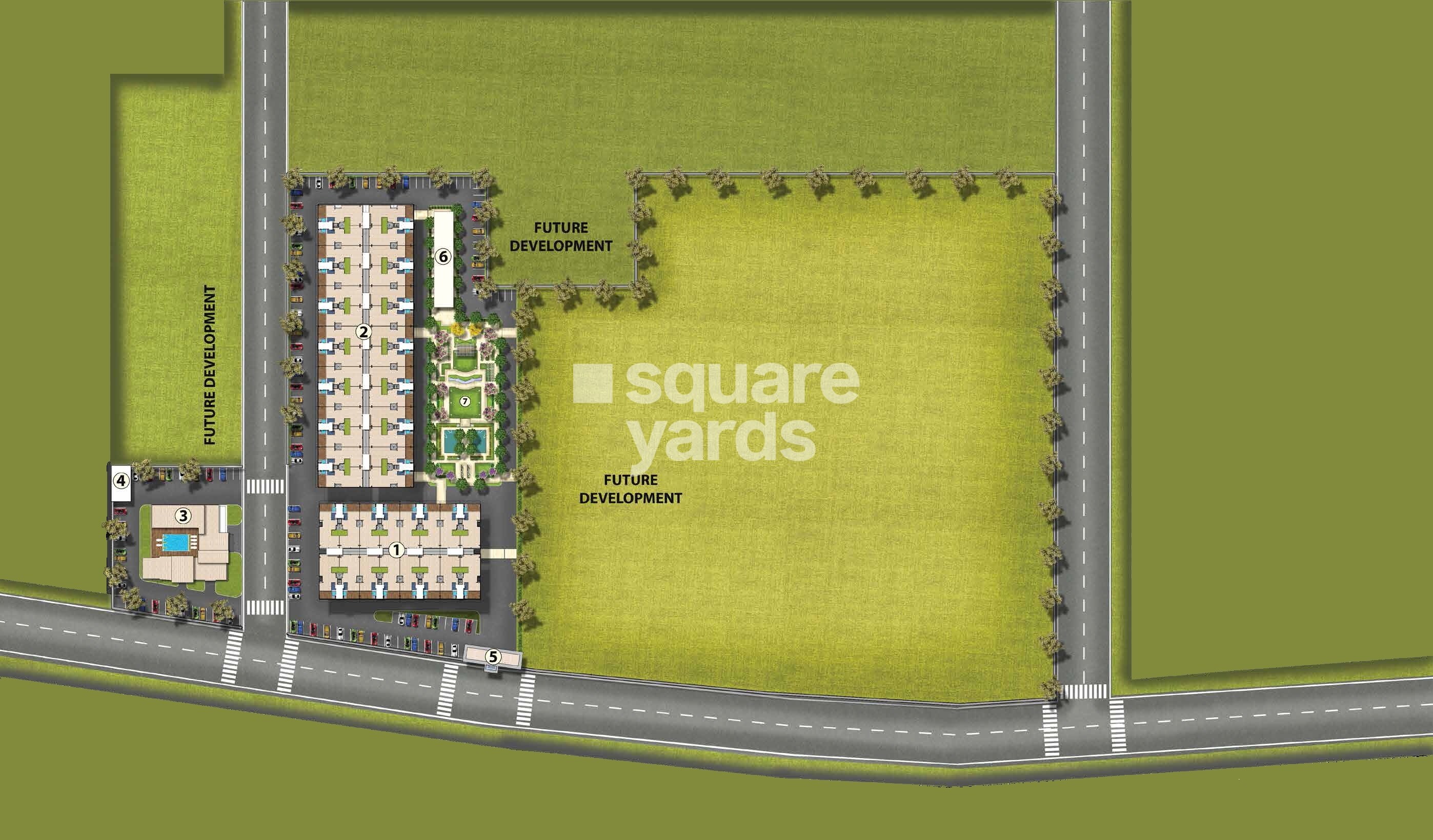 Uchdpl Veridia Oakwood Enclave Master Plan Image