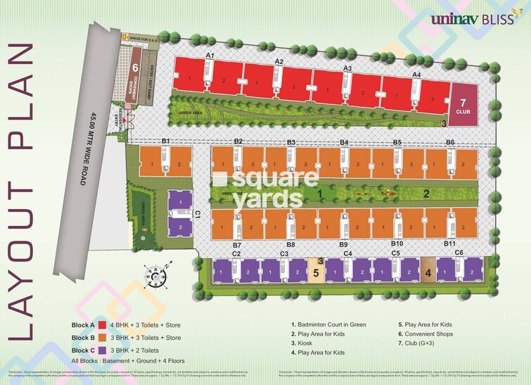 Uninav Bliss Master Plan Image