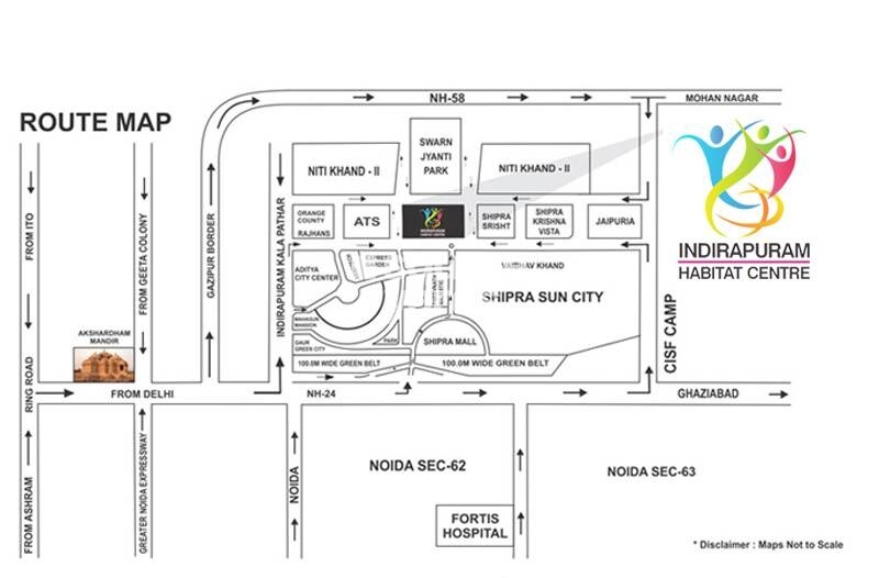 Victory Habitat Centre Location Image