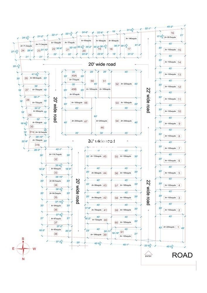 Visavi Surya Villa Enclave Master Plan 1