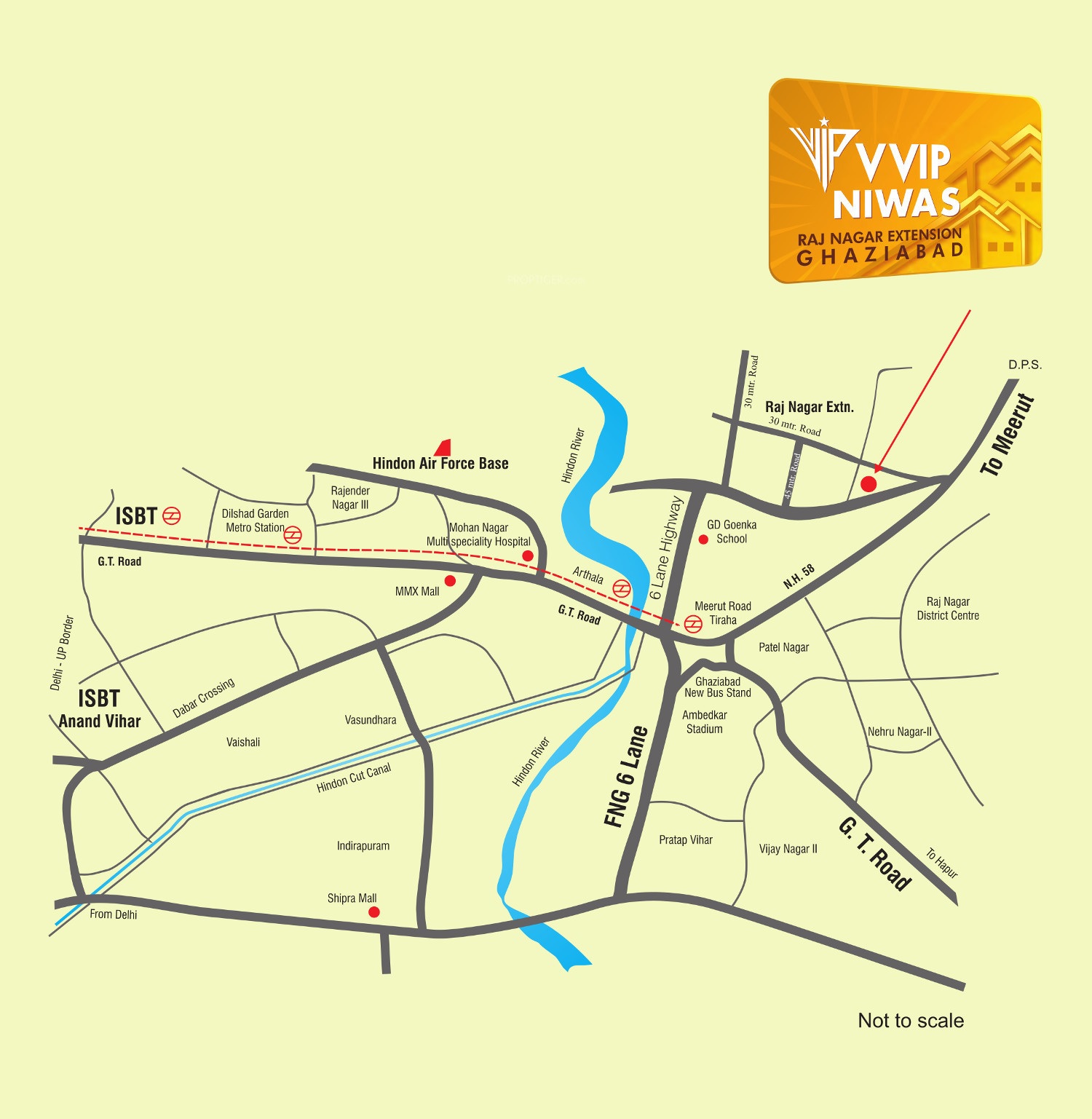 VVIP Niwas Location Image