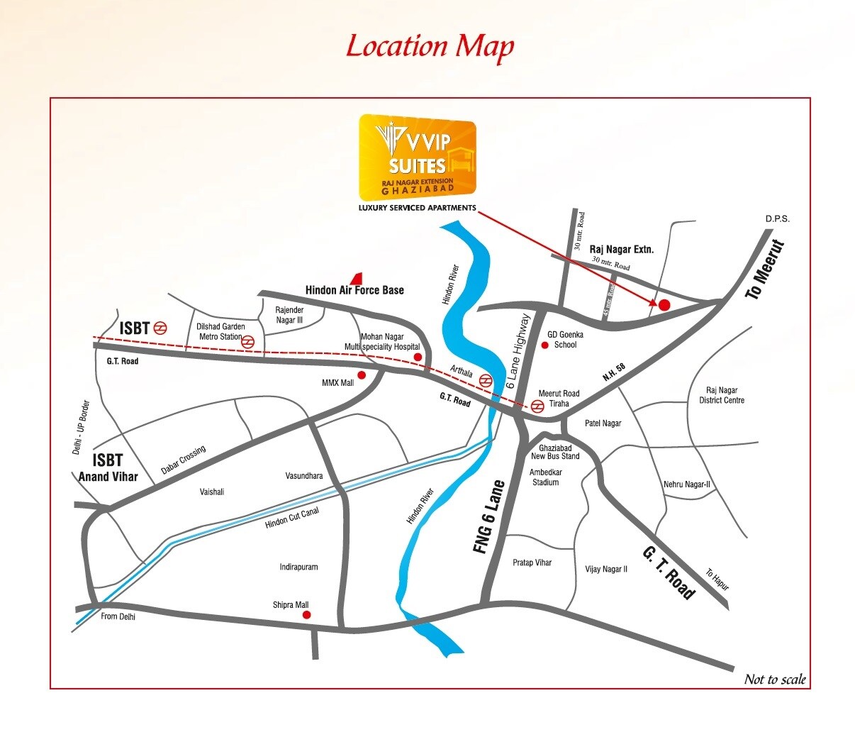 VVIP Suites Location Image