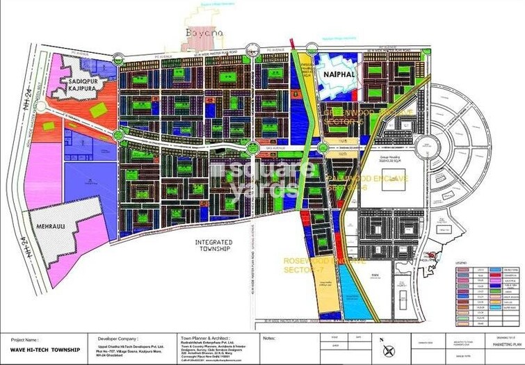 Wave City Master Plan Image