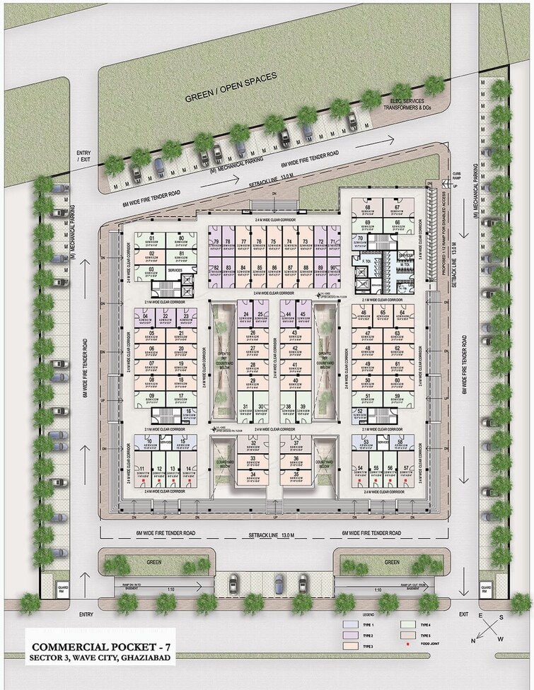 Wave Galleria Master Plan Image