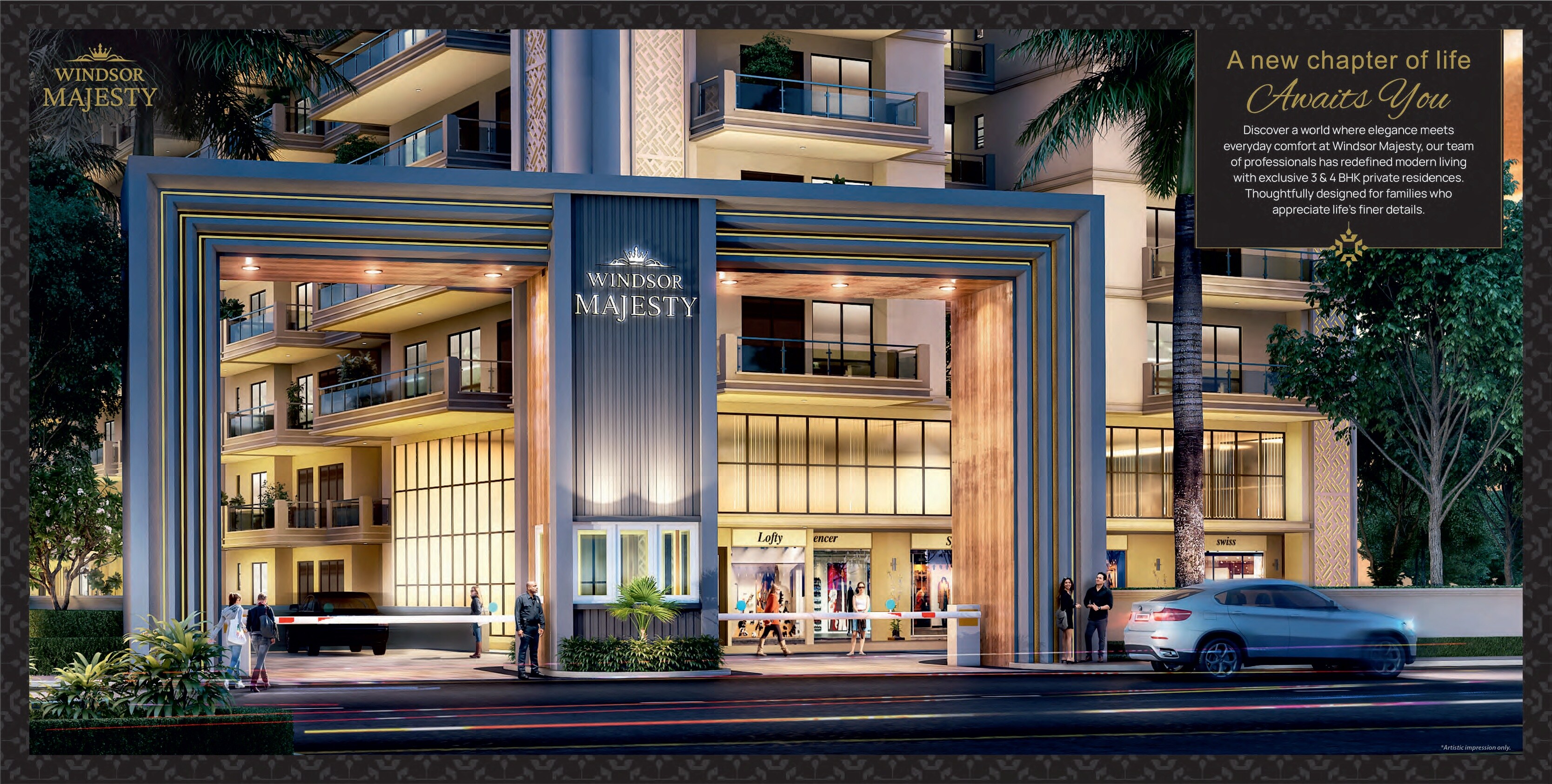 Windsor Majesty Entrance View