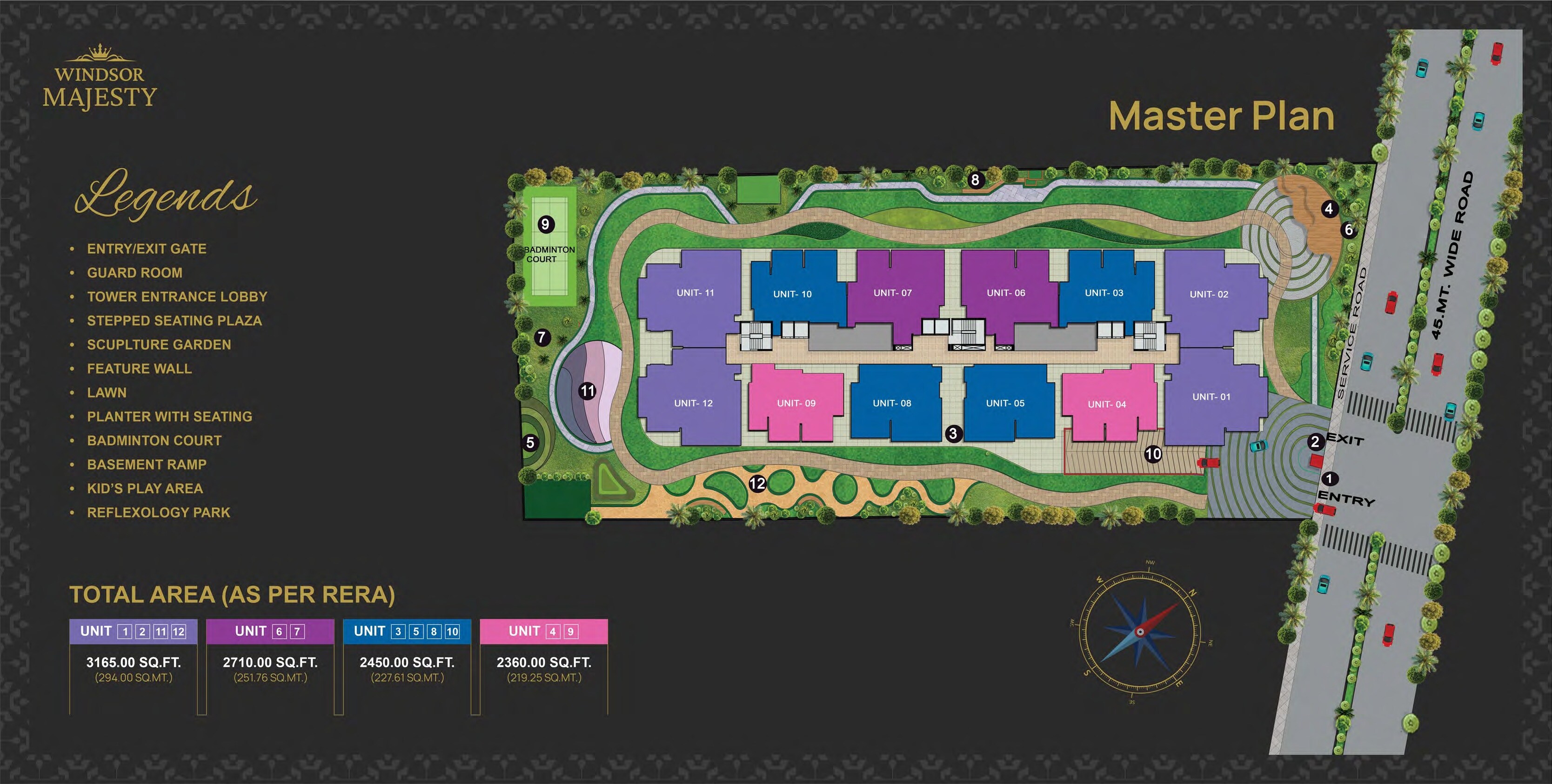 Windsor Majesty Master Plan Image
