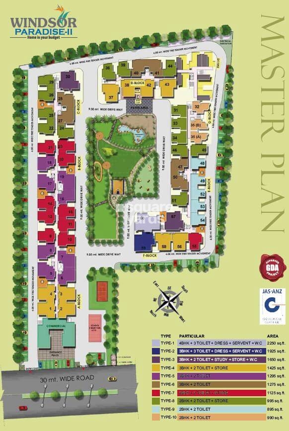 Windsor Paradise 2 Master Plan Image