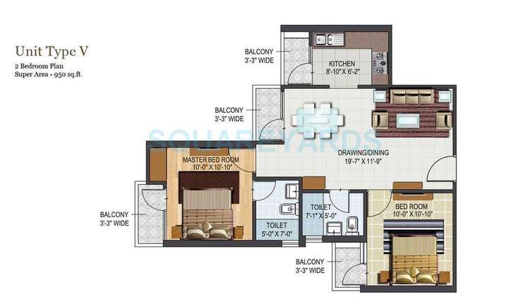 aditya city apartments apartment 2bhk 950sqft1