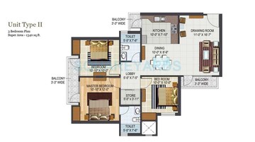  3 BHK Apartment at Aditya City Apartments, Shahpur Bamheta – for Sale