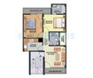 Aditya Gracious Floors 2 BHK Layout