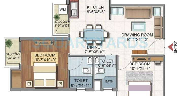 aditya urban homes apartment 2bhk 840sqft1