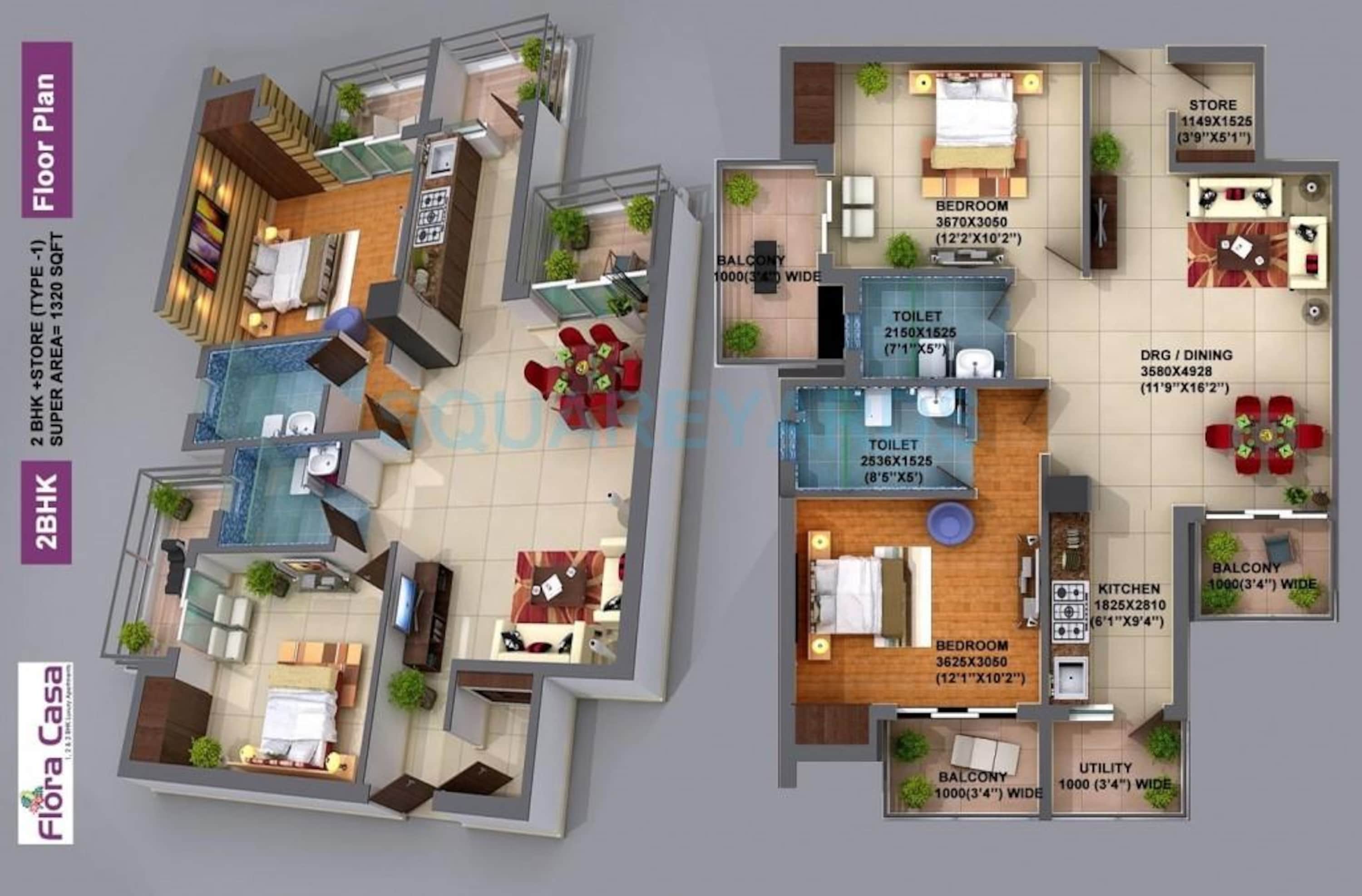 adwik group flora casa apartment 2bhk 1320sqft1