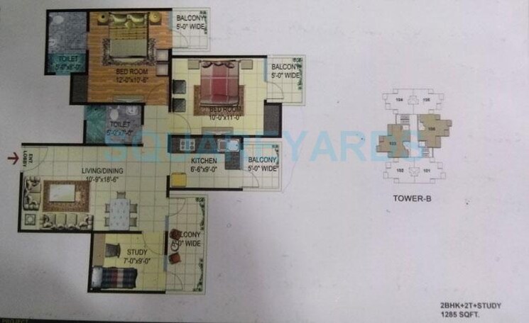Other, angel-jupiter 2 Bedroom 646 Sq.Ft. Apartment In Ahinsa Khand 2 Ghaziabad 9330907