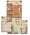 Ascent Palm Heights 2 BHK Layout