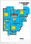 Express Garden 3 BHK Layout