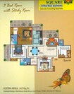 Gardenia Square I 3 BHK Layout
