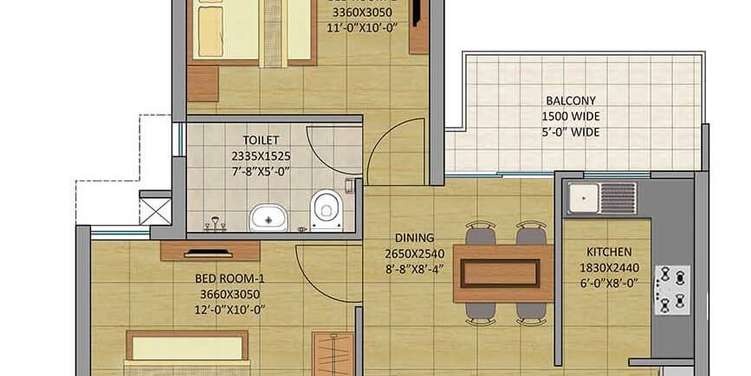gaurs siddhartham apartment 2 bhk 945sqft 20200329150358