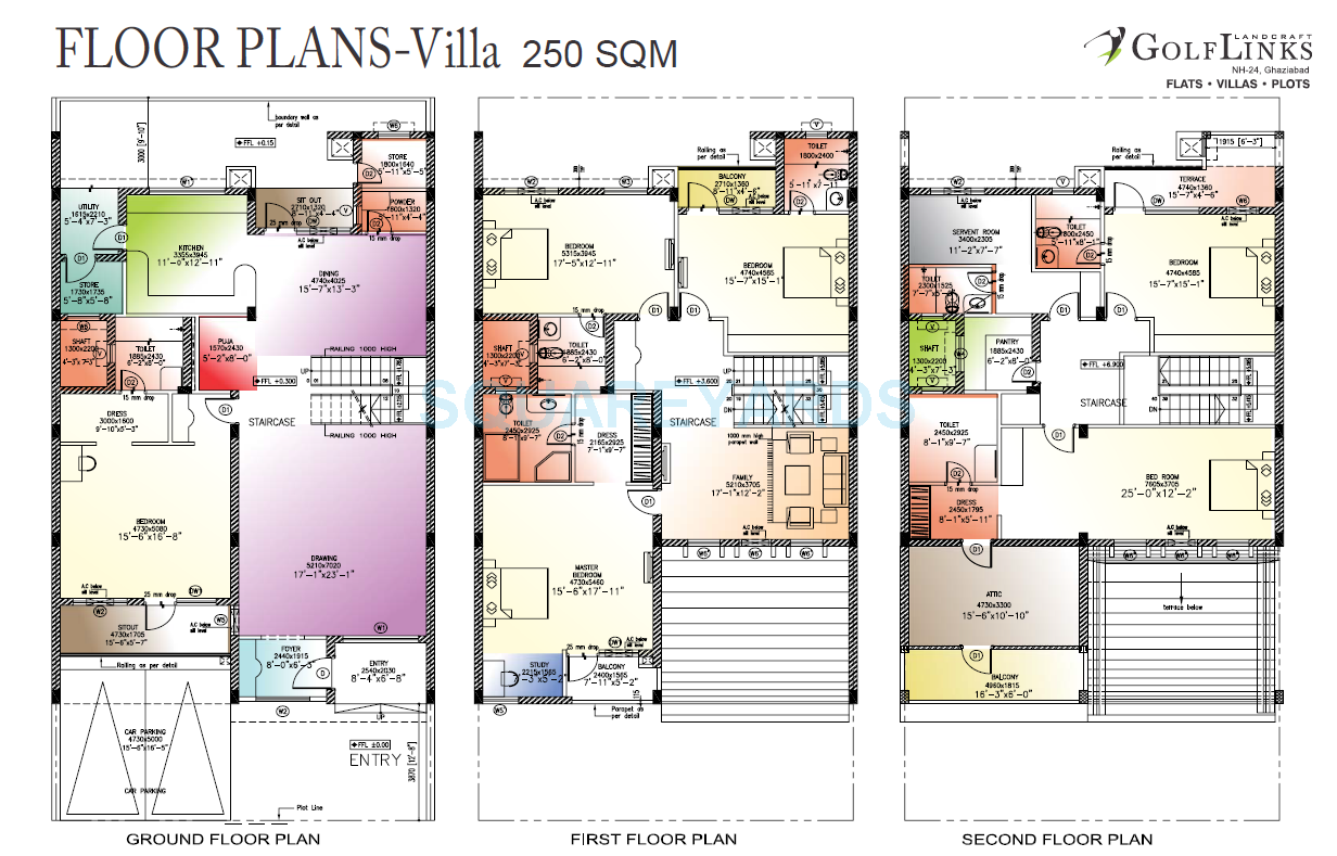 landcraft golflink villas villa 6bhk 2691sqft1