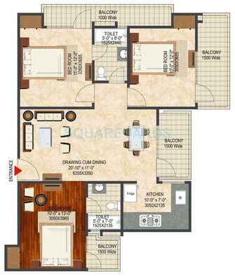 3 BHK Apartment For Resale in LandCraft River Heights Raj Nagar Extension Ghaziabad  6622435