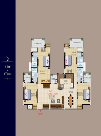 4 BHK Apartment For Resale in M R Platinum 321 Sehani Khurd Ghaziabad  7712401