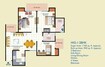 Mahagun Puram Phase I 3 BHK Layout