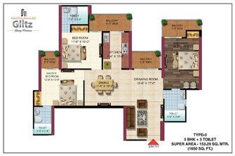 3 BHK Apartment For Resale in Metro Suites Glitz Vasundhara Sector 2 Ghaziabad  7378929