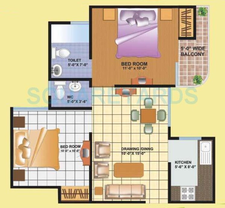 Other, mgi-gharaunda 2 Bedroom 800 Sq.Ft. Apartment In Raj Nagar Extension Ghaziabad 9342796