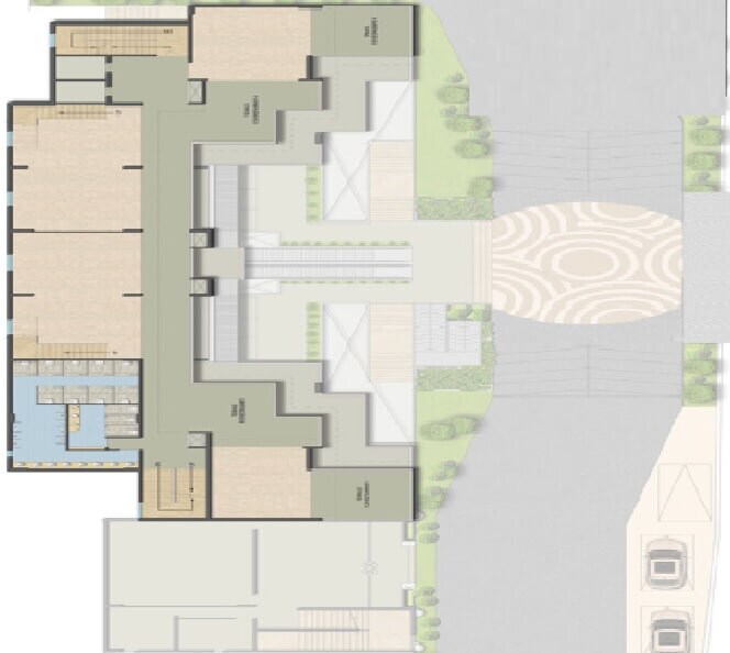 Floor plan of 1470 Sq. Ft. Retail Shop in Migsun One Central, Ghaziabad