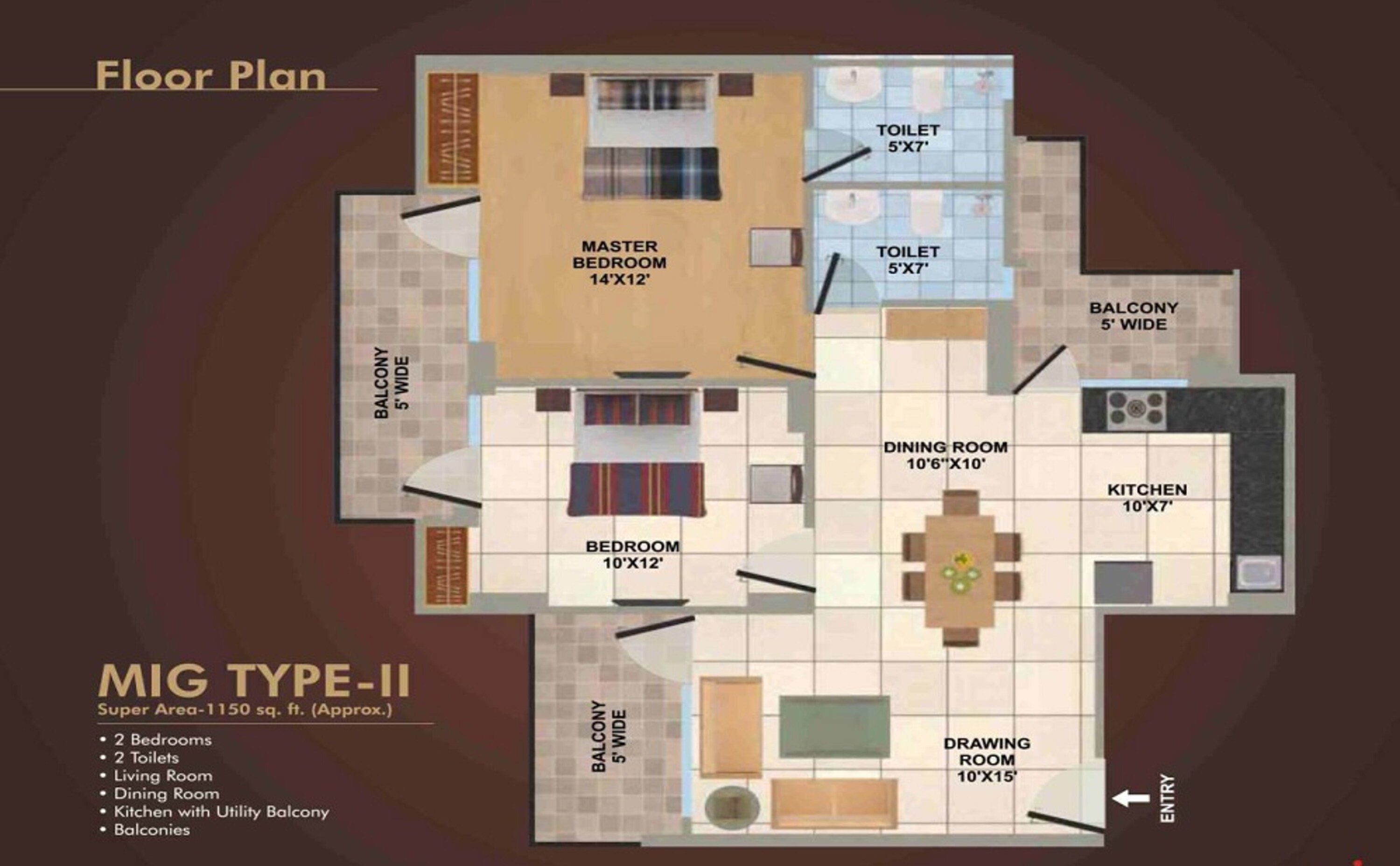 panchsheel wellington 2 apartment 2bhk 1150sqft11