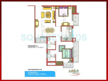  2 BHK Apartment at Quantum Colonisers Quantum Residency, Raj Nagar Extension – for Sale