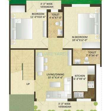 sare springview floors apartment 2bhk 853sqft1