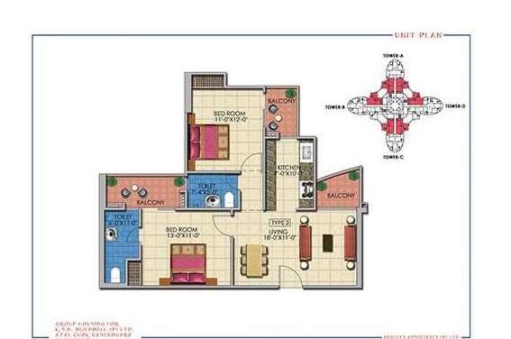 sarvottam pride apartment 2 bhk 1225sqft 20242020182035