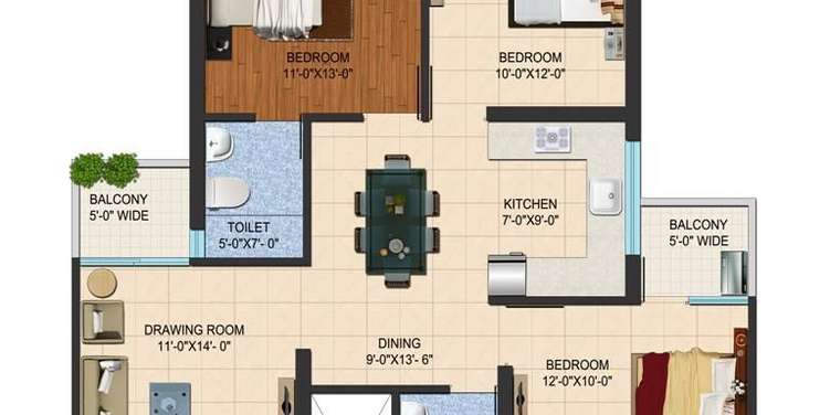 sarvottam shree apartment 3 bhk 1300sqft 20200514140507
