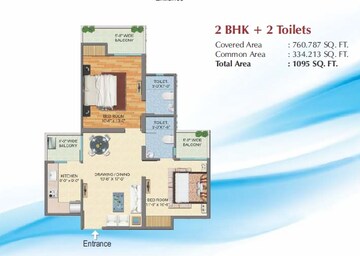  2 BHK Apartment at Savfab Jasmine Grove, Delhi Meerut Road – for Sale